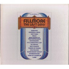 Various Artists - FILLMORE: THE LAST DAYS (Warner Bros. Records ‎WB 66 013) Germany 1972 3LP-Box Set